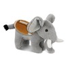 DolliBu Standing Elephant Stuffed Animal with Football Plush - Soft