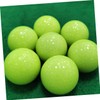 BESPORTBLE 6pcs Golf Fluorescent Ball Lighted Luminous Balls Training Aid