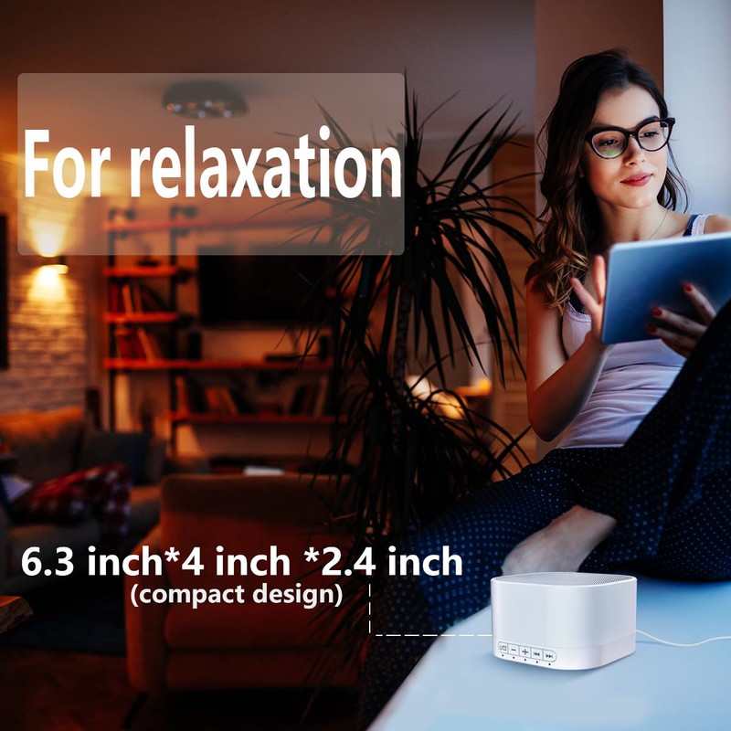 Magicteam Magicteam Sleep Sound White Noise Machine with 20 Natural