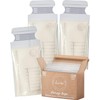 LURKO Bolsas Leche Materna Grandes 8 Oz 50 pcs BPA