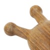 Massage Hair Comb Head Scalp Meridian Comb Y Shape Wooden