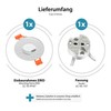 ledscom.de ERID Bathroom Ceiling Mounting Frames for Wet Rooms, IP44,