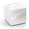 Sony ICF-C1W Clock Radio with LED Display and Alarm White