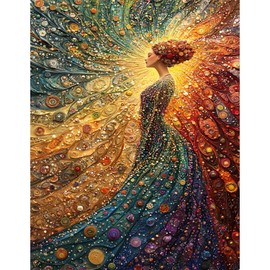 Yunlus Jigsaw Puzzles for Adults 1000 Pieces Impossible Hard Difficult Challenging Puzzles for Adults 1000pc Puzzles The Woman in Meditation Jigsaw Puzzle 1000 Pieces 28 x 20 inch