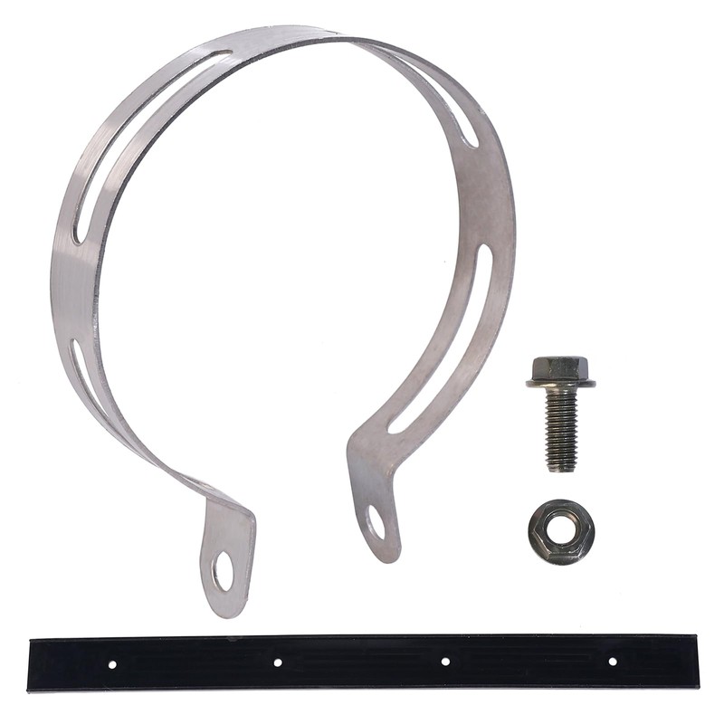 Minho Universal Motorcycle Exhaust Clamps in Alloy steel Material,1 Piece