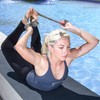 ProsourceFit Metal D-Ring Yoga Strap 8’ Durable Cotton for Stretching