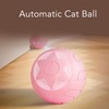 Smart Pet Toy Ball ABS and Silicone Automatic Rolling Toy