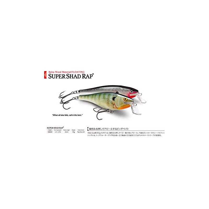 Rapala Super Shad Rap SSR 14 cm