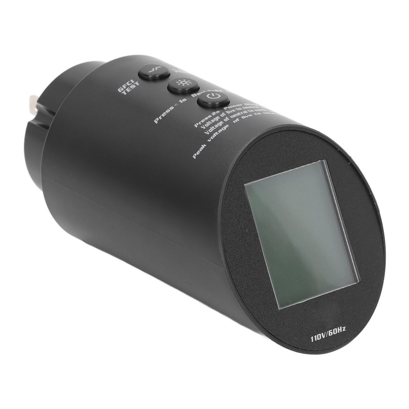 Outlet Tester Digital Display 3 Prong Electrical Receptacle Detector Socket