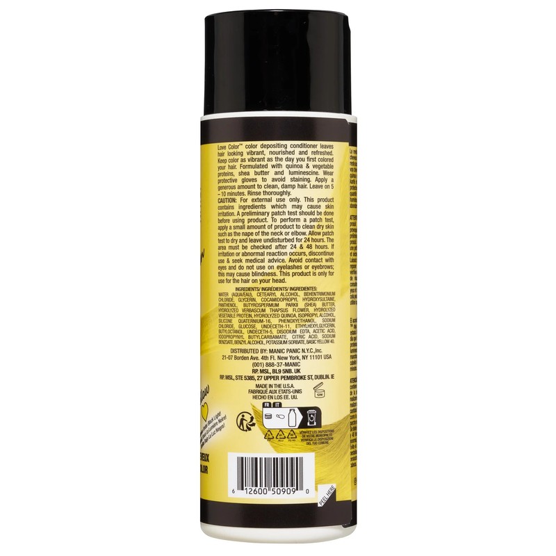Manic Panic Yellow Heart Love Colour 236ml