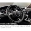 Universal Auto Funda para Volante de Coche con Cuero (14.5-15