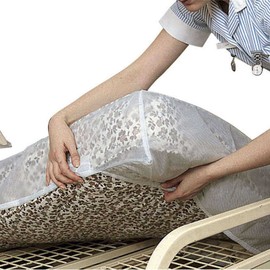 NRS Healthcare Waterproof Bedding Protector Fitted Mattress Cover for Incontinence Care M92867 - Double