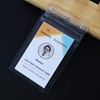 Sormasha Porta Gafete o Credencial, PVC Alta Transparencia Calibre S30