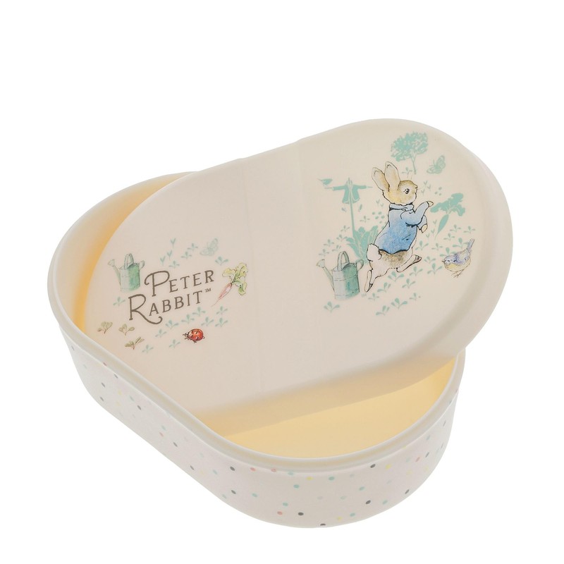 Beatrix Potter Peter Rab Snack Box Cutlery Picnic and Outdoor