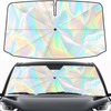 BIGP Sun Protection Car Windscreen 140 x 80 cm, Parasol