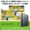 Elecom WMC-X1800GST2-B WiFi Wireless LAN Router, Wi-Fi, 1201 + 574