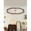 DaguyS Wooden Retro Wall Clocks, 18 Inches Square Clocks Rectangular