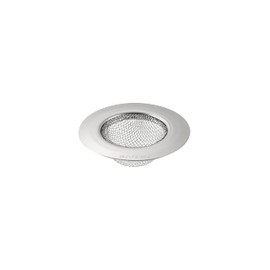 SANEI (サンエイ) Wide-rimmed Drain Strainer, Fits Drain Outlet Diameter 45~55mm, Stainless Steel, Catches Debris, for Kitchen, PH621A-M