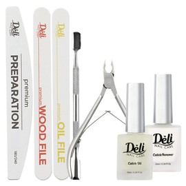 Deli Beauty Premium Pro Nail Care Strong Kit Set, 1 set, 7 types / 델리뷰티 프리미엄 프로 네일케어 스트롱키트 세트, 1세트, 7종