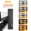 NOVELUX 18 Inch LED Bathroom Vanity Light Bar,5CCT Optional Over