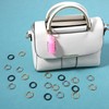 30 Pcs Crochet Bag Rings Trigger Spring O Rings Set