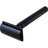 Hans Baier Exclusive Safety Razor Set Metal Black with 10
