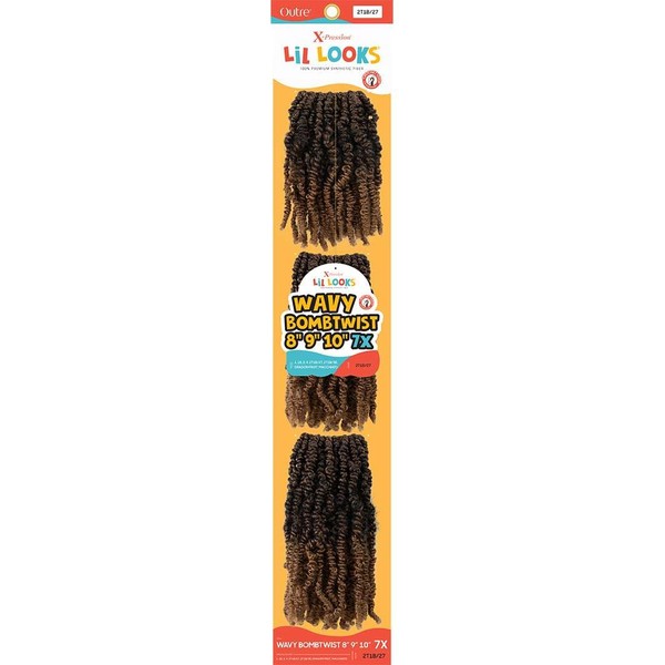 Outre X-Pression - Lil Looks - Wavy Bomb Twist 8"
