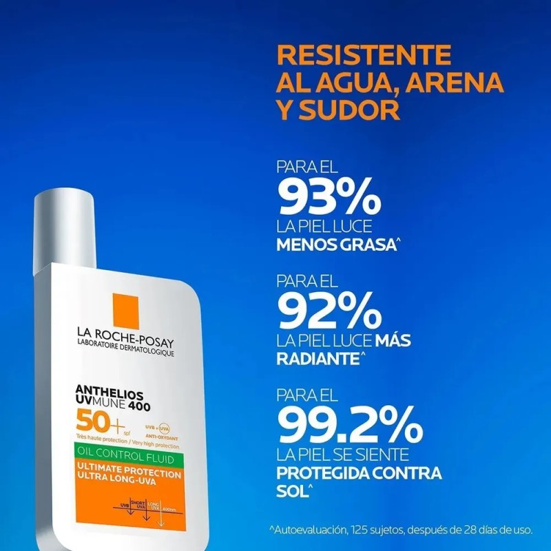Protector Solar La Roche-Posay Anthelios Oil Control Fluido FPS 50+