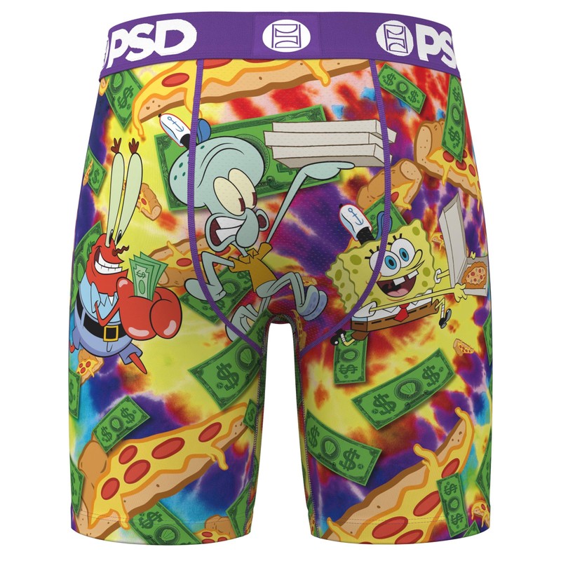 PSD Men's Sb Delivery Boxer Briefs, Multi, XL