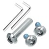 OTFAITP M8 x 33 mm Screws for 2-3-4-Wheel Kid Scoote