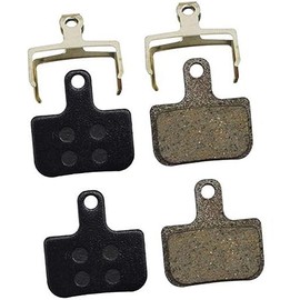 Brake Pads MTB Bicycle Organic Resin Disc Brake Pads For AVID For Elixir & DB Cycling Black Bike Pads For SRAM LEVEL TL & T For SRAM For Force For ETap For AXS (Size : 2pairs)
