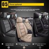 YORKNEIC Fit for Honda CRV CR-V Seat Covers 2015-2024 2025: