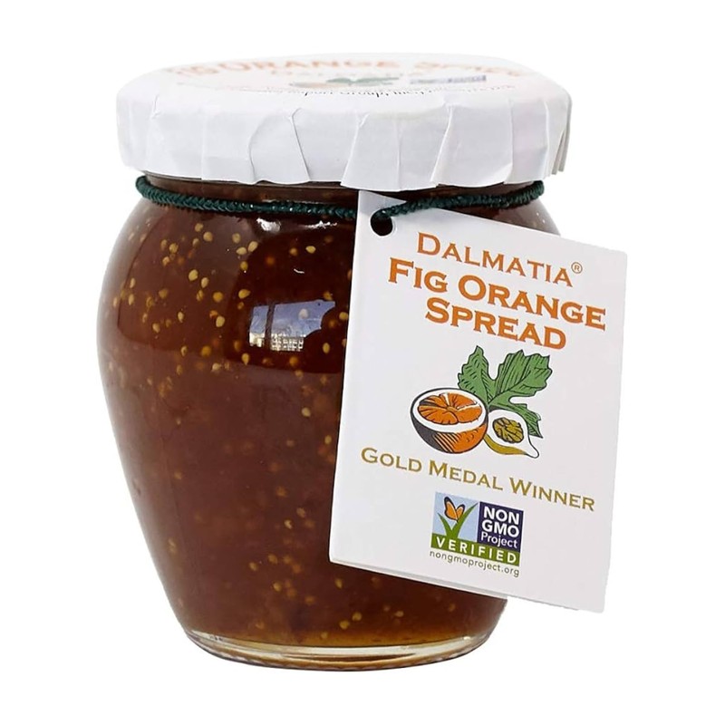 Dalmatia Orange Fig Spread, 8.5 oz | Mediterranean Citrus &