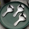 3 Pcs Stainless Steel Short Handle Spoons,Round Spoon,Mini Short Handle