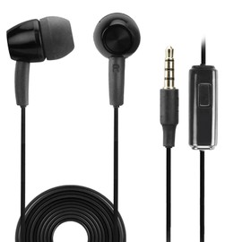 in-Ear Stereo Earbuds Compatible with Sony WH-H900N h.Ear on 2 Digital+ Hands-Free Built-in Microphone True Solid Crisp Clear Audio! (3.5mm, 1/8, 3.5ft, Black)