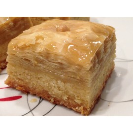 MunaZico Organic Large Baklava with Almond & RAW Honey! Unique Quality 5LB  24 bigPiece