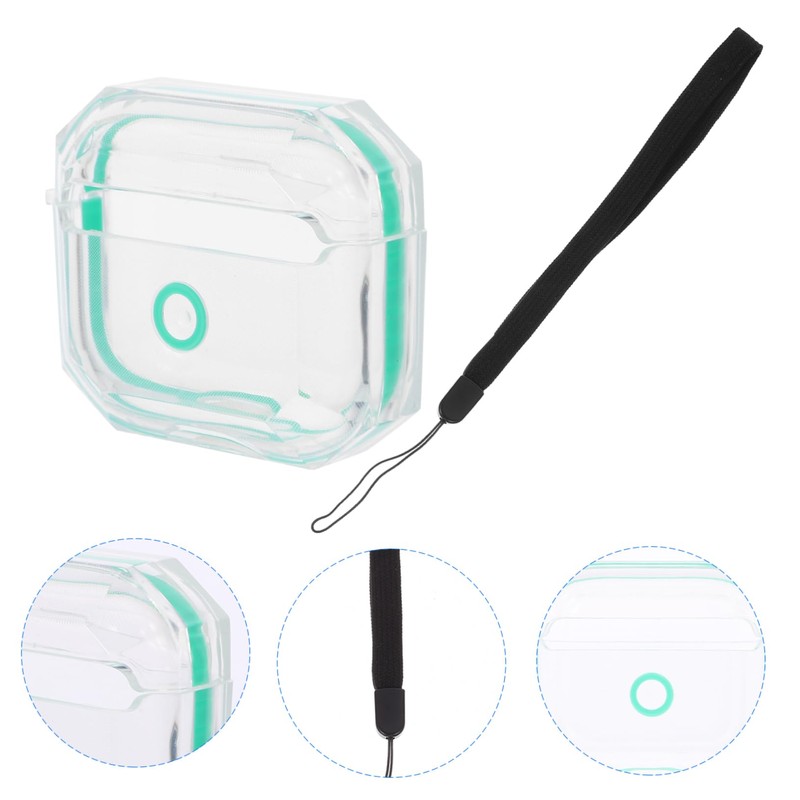 Gatuida 2pcs Wireless Earphone Protector Case Cover for TPU Impact