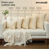 Encasa XO Chenille Cushion Covers Set of 2 | Orange