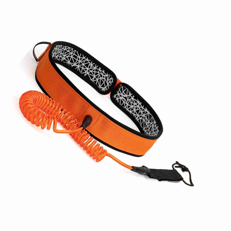 Surfboard Waist Leash 7mm Thick 10ft Coiled Surf Board Leash