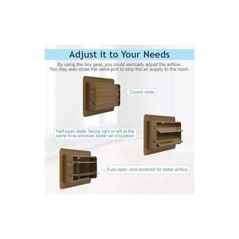 4" x 10" Floor Vent Cover - Heavy Duty Walkable