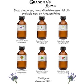 Rose Essential Oil - 2 fl oz -100% Pure and Natural - Therapeutic Grade - Grandma's Home