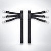 Adjustable Shirt Stays for Men – Elastic Shirt Tuckers with