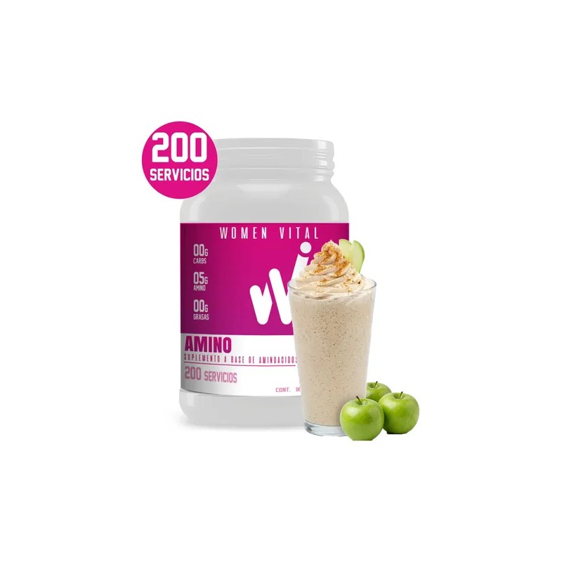 Aminoacidos Women Vital De 1kg De 200 Servis En Polvo