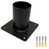 Heavy Duty Pier Mount Adapter for 3" Surface Mount Post,