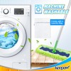 KEEPOW Reusable XL Mop Pads Compatible with Swiffer XL Sweeper,