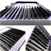 Lash Extension Supplies, 2 Trays 12 Rows Easy Fan Volume