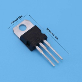 40pcs 8 Types 7805 7809 7812 7815 7905 7912 7915 LM317 Terminal Positive Negative/Voltage Regulator IC Transistor Kit