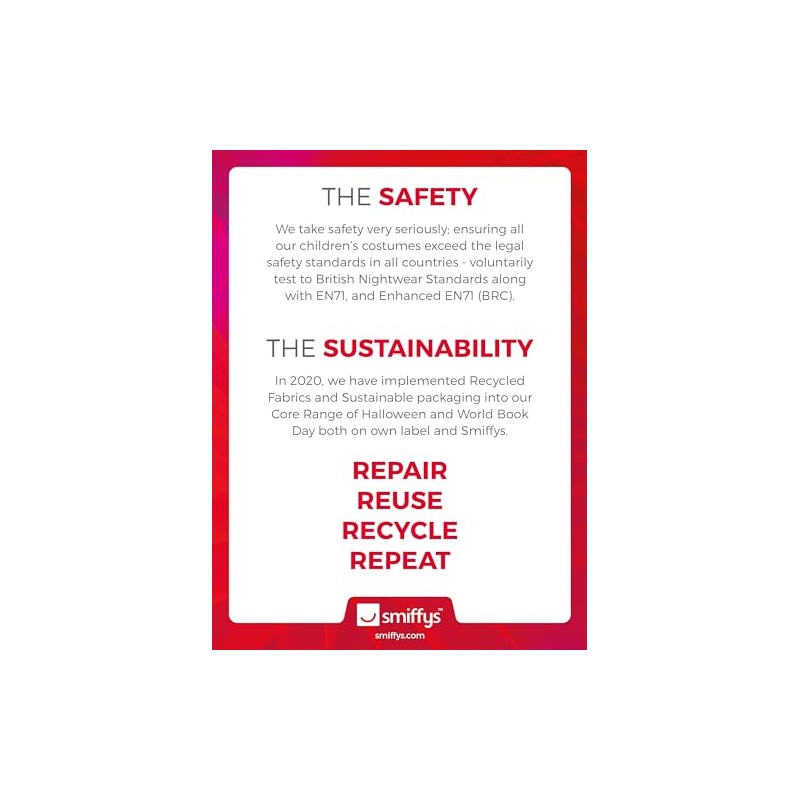 Smiffys Unisex Half Ghost Face Mask, One Size, White, 1593