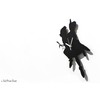 Peter Pan & Wendy Flying - Silhouette Wall Clock -