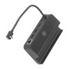 Docking Station Black 6 in 1 Charging Base RGB LED